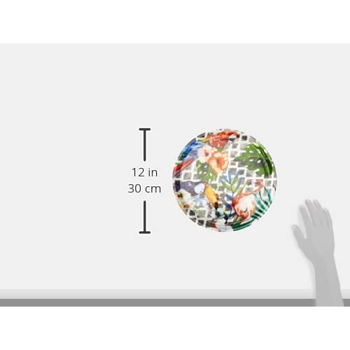 Acquista online Excelsa piatto pizza Tropical ceramica multicolore diametro 31 cm cod.62952 Excelsa